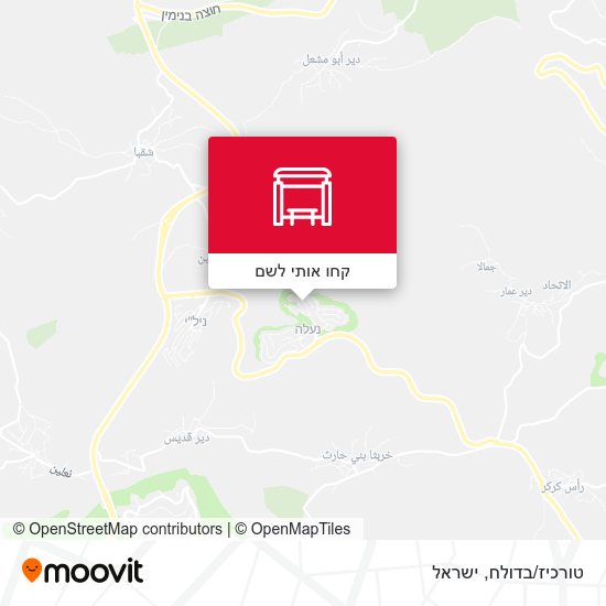 מפת טורכיז/בדולח