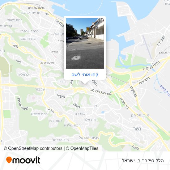 מפת הלל סילבר ב