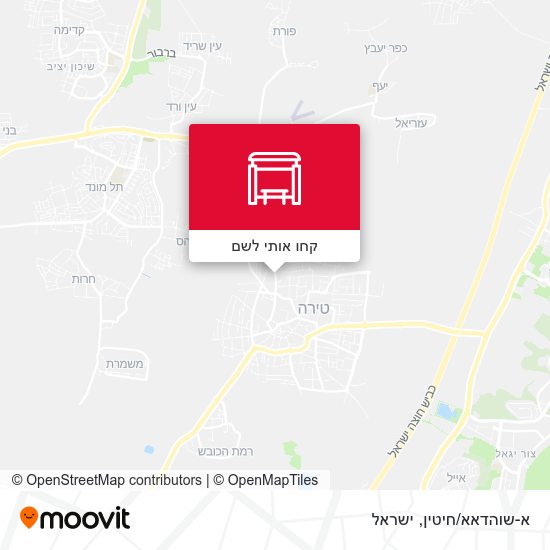 מפת א-שוהדאא/חיטין