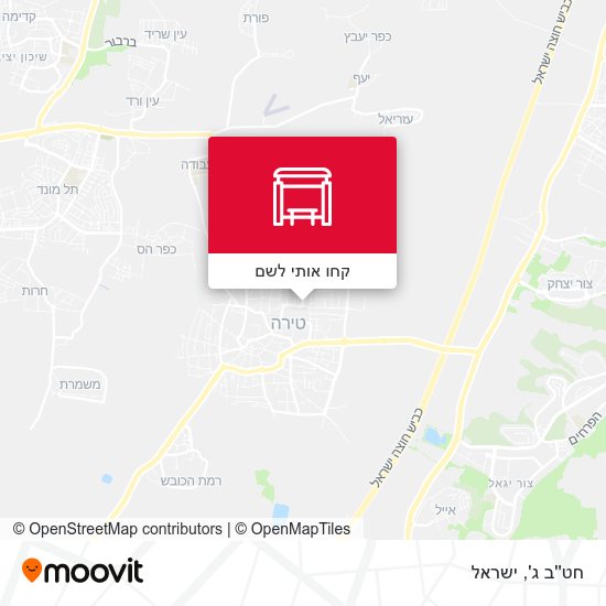 מפת חט''ב ג'