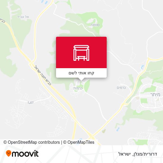 מפת דרורית/מגלן