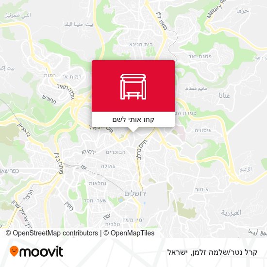 מפת קרל נטר/שלמה זלמן
