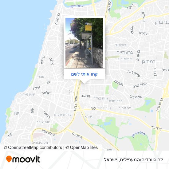 מפת לה גוורדיה/המעפילים