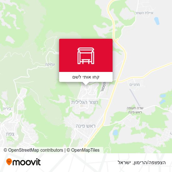 מפת הצפצפה/הרימון
