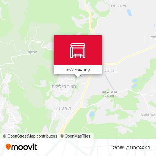 מפת המסגר/הנגר