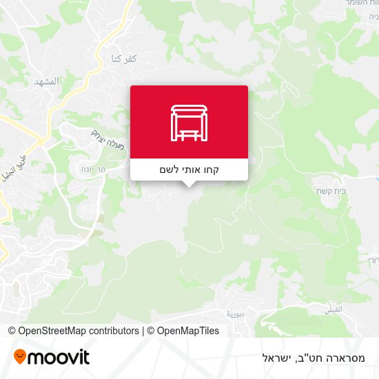 מפת מסרארה חט''ב