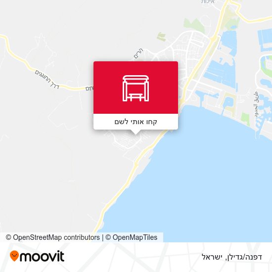 מפת דפנה/גדילן