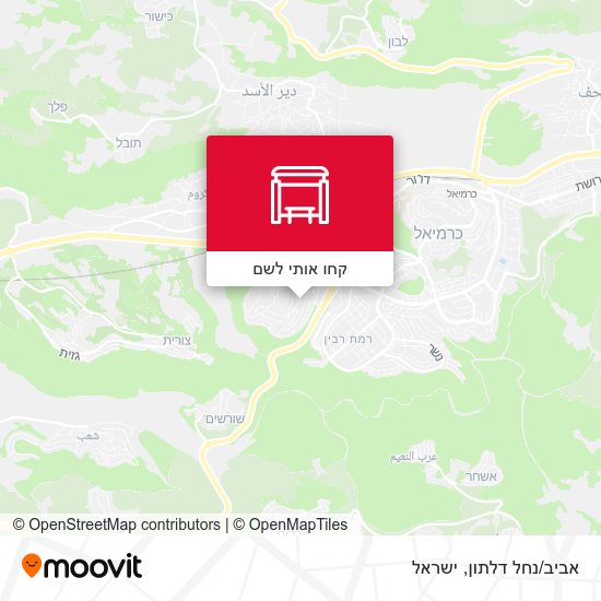 מפת אביב/נחל דלתון