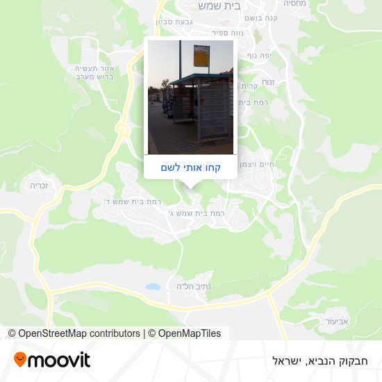 מפת חבקוק הנביא