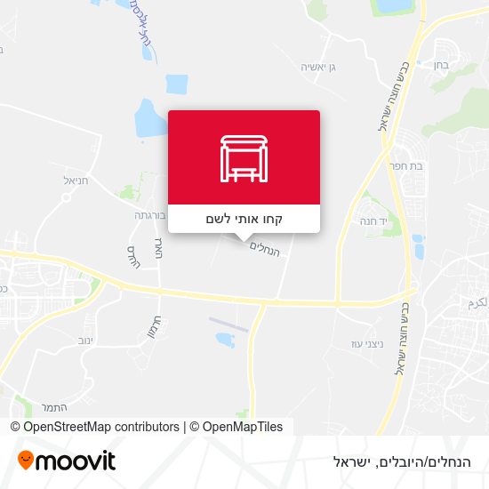 מפת הנחלים/היובלים