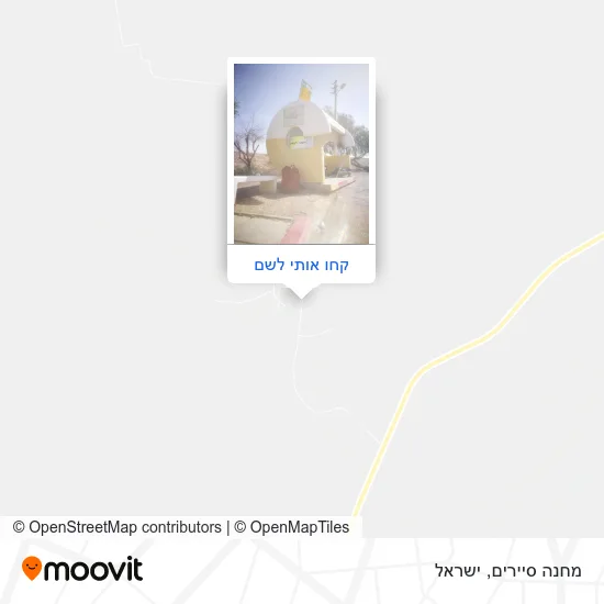 מפת מחנה סיירים