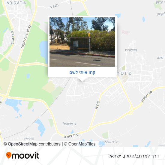 מפת דרך למרחב/הגאון