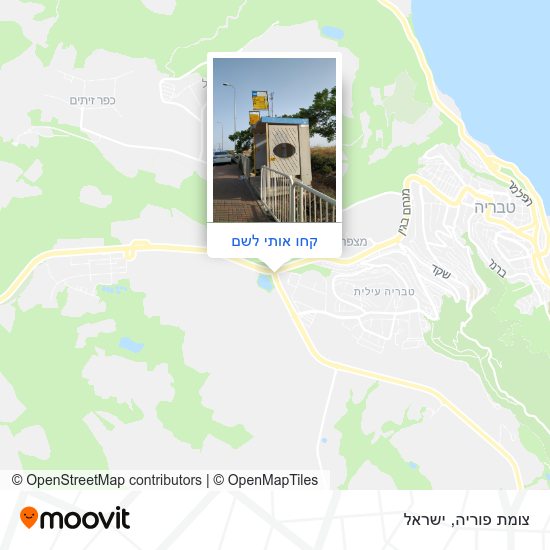 מפת צומת פוריה