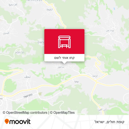 מפת קופת חולים