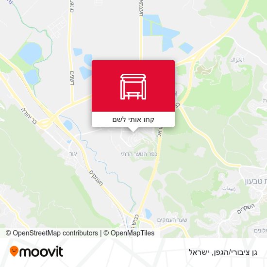 מפת גן ציבורי/הגפן