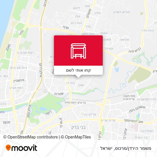 מפת משמר הירדן/מרכוס