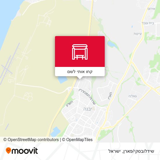 מפת שידלובסקי/פארן