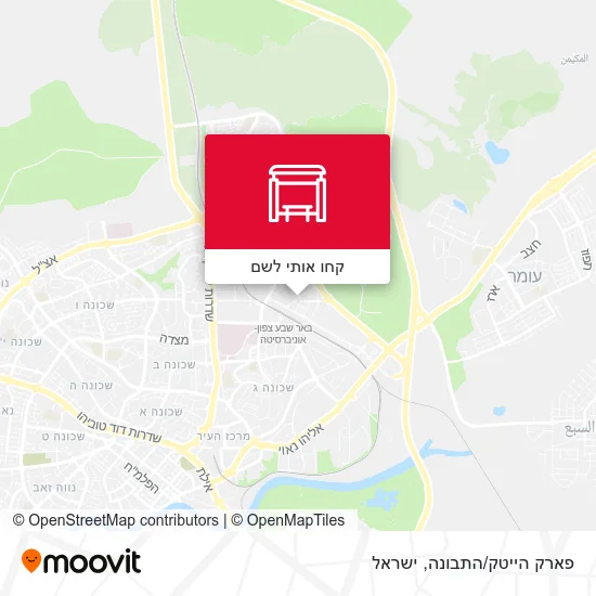 מפת פארק הייטק/התבונה