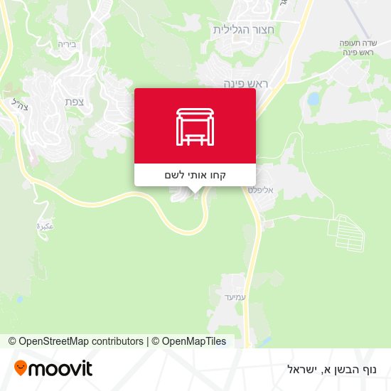 מפת נוף הבשן א