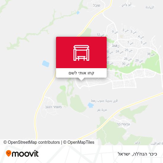 מפת כיכר הנח'לה