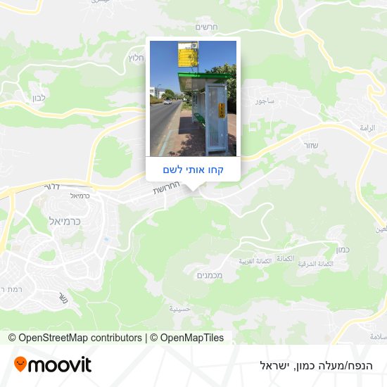 מפת הנפח/מעלה כמון