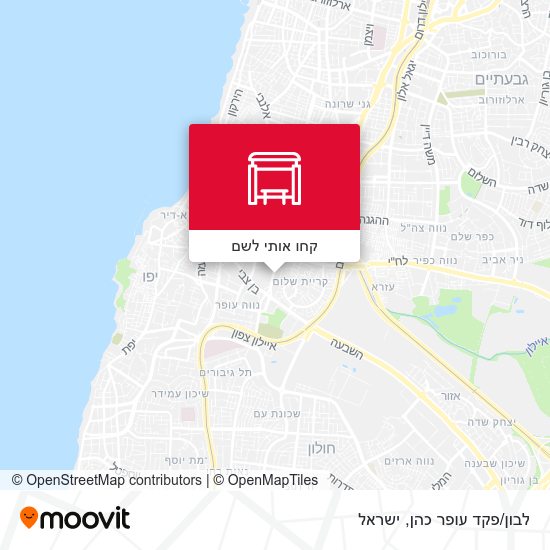 מפת לבון/פקד עופר כהן