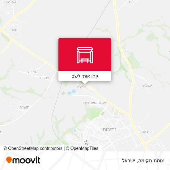 מפת צומת תקומה