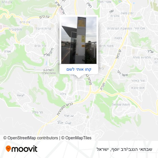 מפת שבתאי הנגבי/דב יוסף
