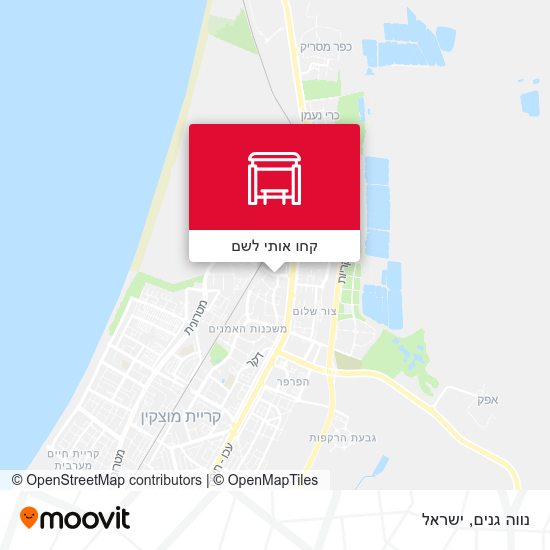 מפת נווה גנים