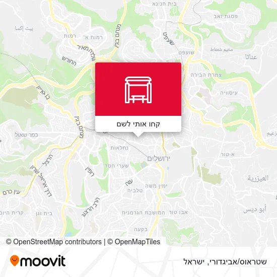 מפת שטראוס/אביגדורי