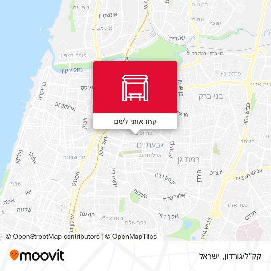 מפת קק''ל/גורדון