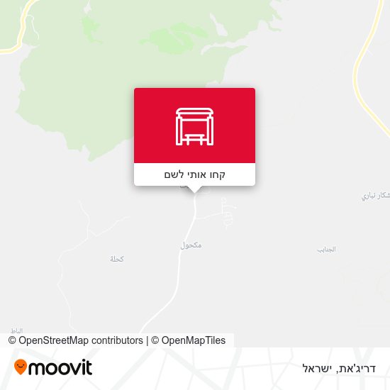 מפת דריג'את