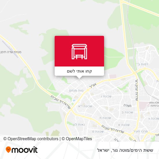 מפת ששת הימים/מוטה גור