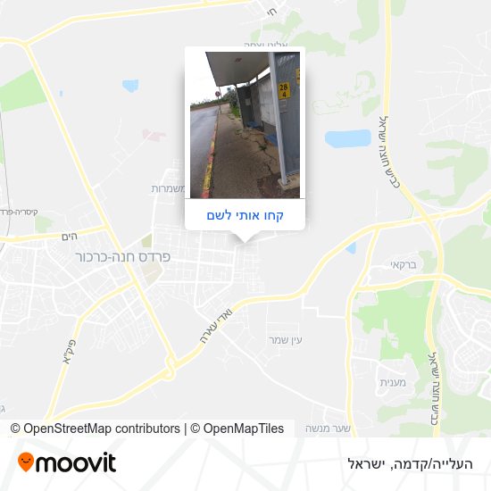 מפת העלייה/קדמה