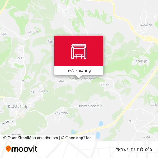 מפת ב''ס לנהיגה