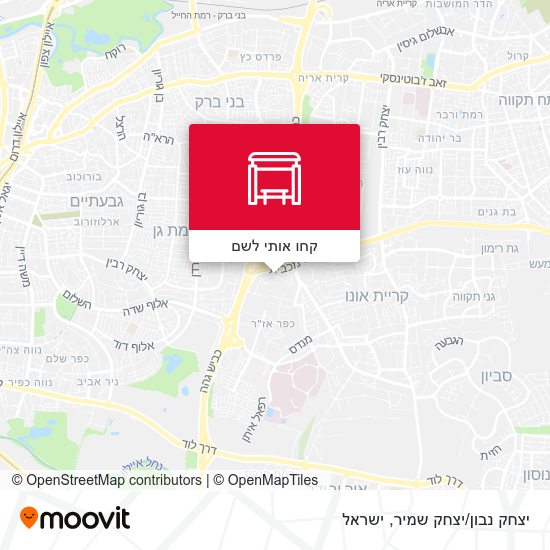 מפת יצחק נבון/יצחק שמיר