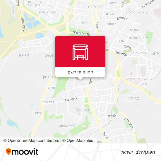 מפת העוגן/הלב