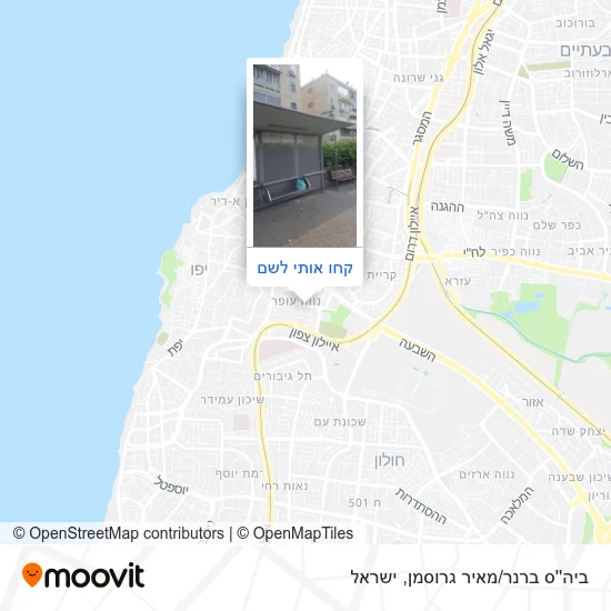 מפת ביה''ס ברנר/מאיר גרוסמן