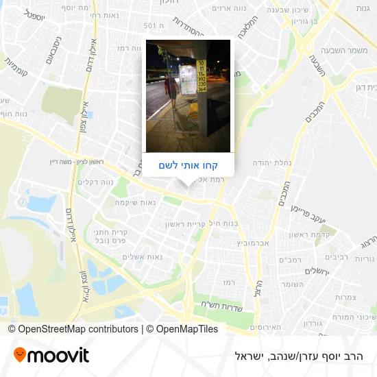 מפת הרב יוסף עזרן/שנהב