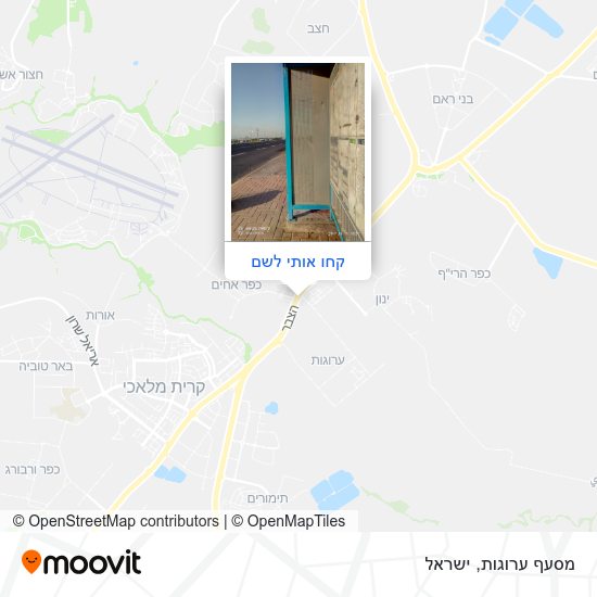מפת מסעף ערוגות