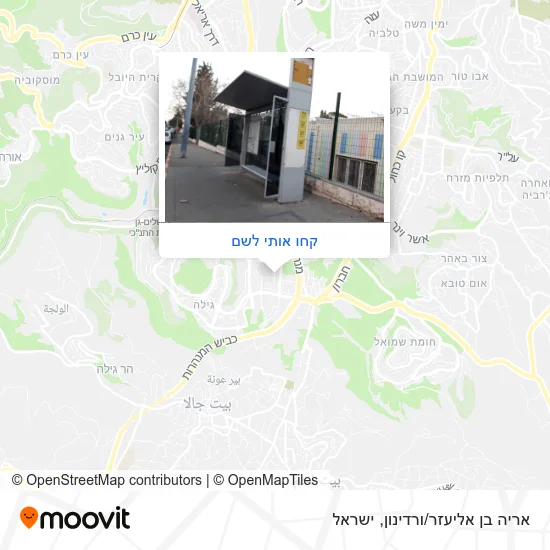 מפת אריה בן אליעזר/ורדינון