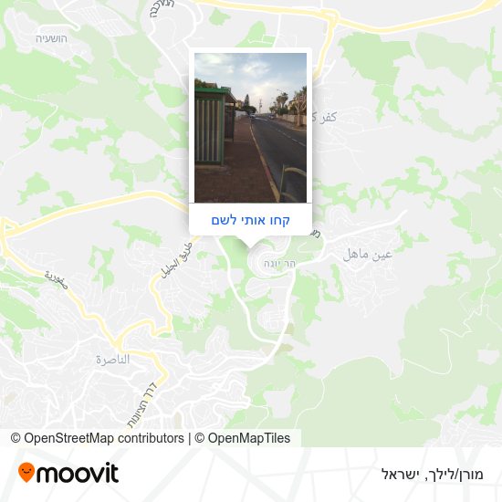 מפת מורן/לילך