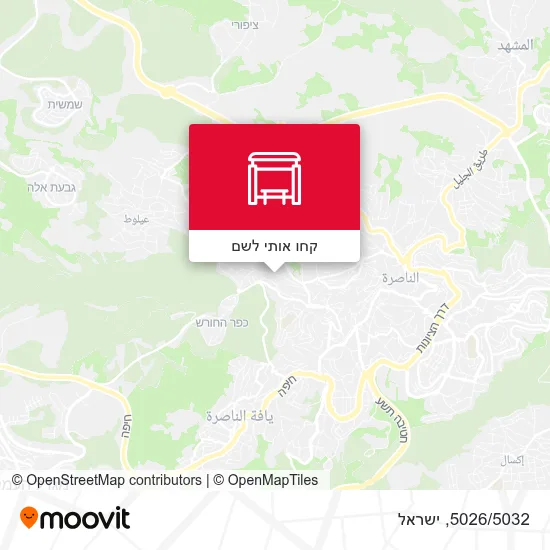 מפת 5026/5032