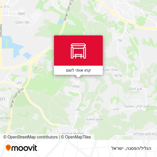 מפת הגליל/הפסגה