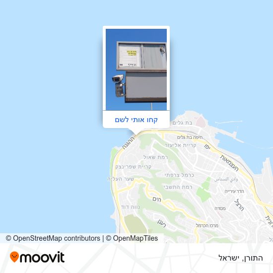 מפת התורן