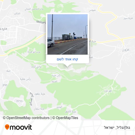 מפת גולן/גליל