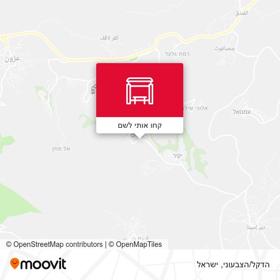 מפת הדקל/הצבעוני