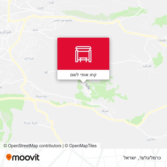 מפת כרמל/גלעד
