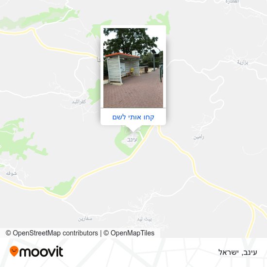 מפת עינב