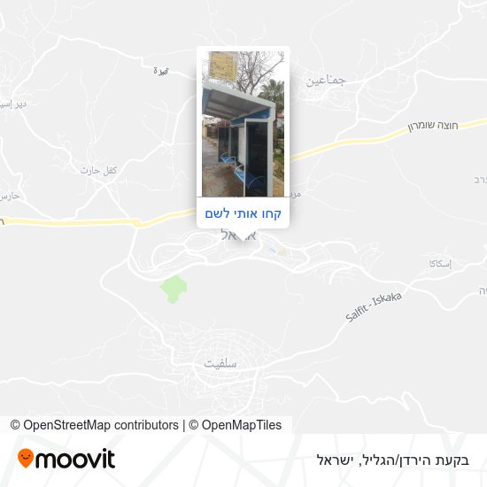 מפת בקעת הירדן/הגליל